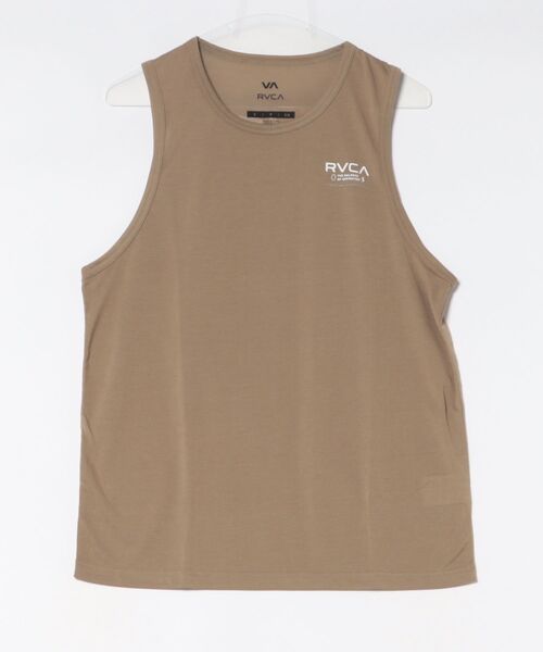 RVCA(ルーカ)の「RVCA SPORT メンズ STRAIGHT EDGE TT タンクトップ 【2026年春夏モデル】(タンクトップ・メンズ・ブラック/ホワイト/グリーン系その他・X-LARGE/LARGE/MEDIUM/SMALL)」の3枚目の写真