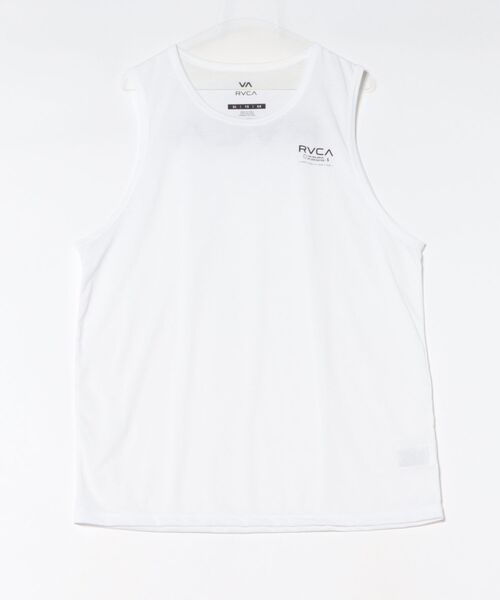 RVCA(ルーカ)の「RVCA SPORT メンズ STRAIGHT EDGE TT タンクトップ 【2026年春夏モデル】(タンクトップ・メンズ・ブラック/ホワイト/グリーン系その他・X-LARGE/LARGE/MEDIUM/SMALL)」の2枚目の写真