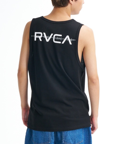 RVCA(ルーカ)の「RVCA SPORT メンズ STRAIGHT EDGE TT タンクトップ 【2026年春夏モデル】(タンクトップ・メンズ・ブラック/ホワイト/グリーン系その他・X-LARGE/LARGE/MEDIUM/SMALL)」の1枚目の写真
