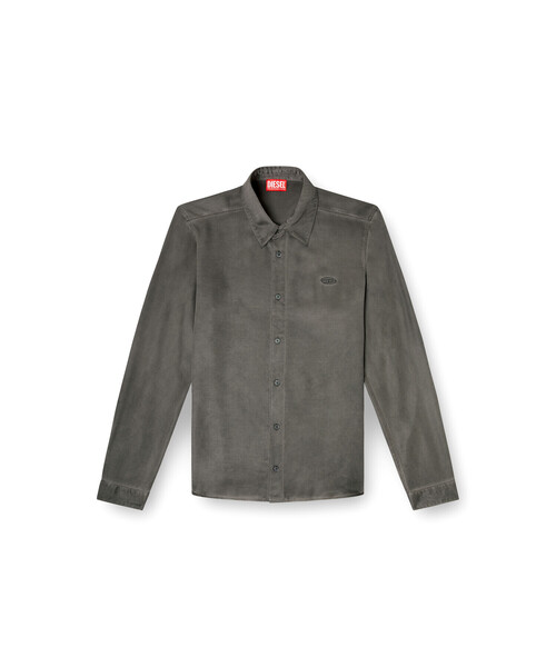 DIESEL(ディーゼル)の「メンズ シャツ S-KINNY-ALBG(シャツ/ブラウス・メンズ・グレー系その他・46/48/50)」の5枚目の写真