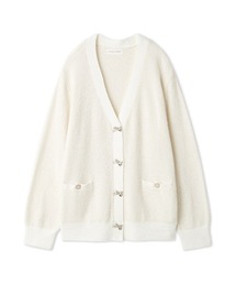 SNIDEL HOME（スナイデルホーム）の「リボンツイードカーディガン（ルームウェア/パジャマ）」