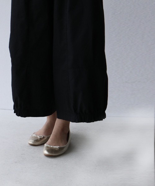 sanpo kuschel(サンポクシェル)の「〈全2色〉足元コーデを楽しむパンツ(その他パンツ・レディース・ブラック/ベージュ・FREE)」の12枚目の写真