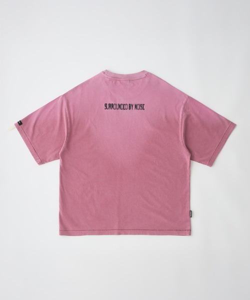 ADAM PATEK(アダムパテック)の「mt10335-noise aging T Tシャツ(AP2614024)(Tシャツ/カットソー・メンズ・ブラック/グリーン/ピンク/ホワイト・2/1)」の7枚目の写真
