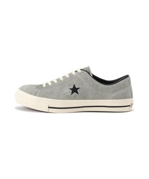 schott（ショット）の「CONVERSE/コンバース/ONE STAR J SUEDE/日本製 ワンスター スエード（スニーカー・メンズ・グレー・9.5/10.5/9/8/8.5/7.5）」の3枚目の写真