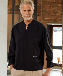 Maison code 13（メゾンコードサーティーン）の「ms6440-front fly stretch oxford long sleeve shirts シャツ(M26S-01)（シャツ/ブラウス）」