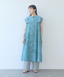 yuni（ユニ ）の「ドットプリント キャミソールワンピース（ワンピース