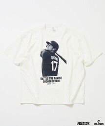 MLB PLAYERS× RYNO SPORTS ×FREAK’S STORE 別注 【大谷】CLOSE UP PHOTO TEE