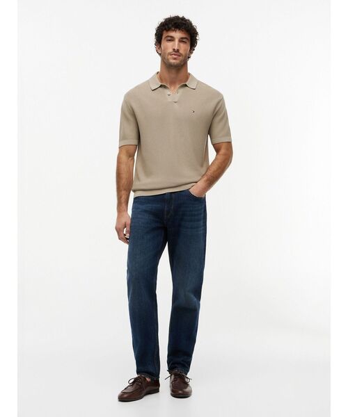 TOMMY HILFIGER(トミーヒルフィガー)の「コットンショートスリーブポロニット(ニット/セーター・メンズ・グレー/グリーン・X-LARGE/MEDIUM/LARGE/SMALL)」の7枚目の写真