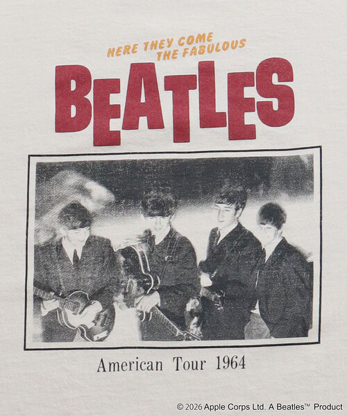 FREAK'S STORE(フリークスストア)の「限定展開 THE BEATLES/ザ ビートルズ ビッグシルエット フォトプリント ラグランTシャツ / ツアーTEE(Tシャツ/カットソー・メンズ・ホワイト/オフホワイト・MEDIUM/X-LARGE/LARGE)」の16枚目の写真
