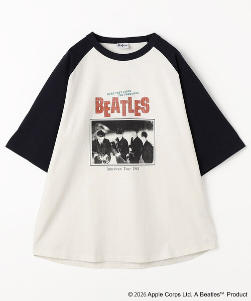 FREAK'S STORE(フリークスストア)の「限定展開 THE BEATLES/ザ ビートルズ ビッグシルエット フォトプリント ラグランTシャツ / ツアーTEE(Tシャツ/カットソー・メンズ・ホワイト/オフホワイト・MEDIUM/X-LARGE/LARGE)」の4枚目の写真