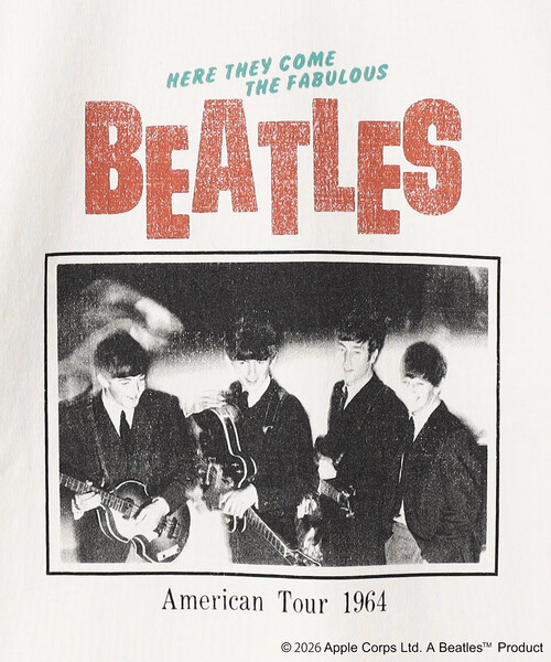 セール】限定展開 THE BEATLES/ザ ビートルズ ビッグシルエット フォト