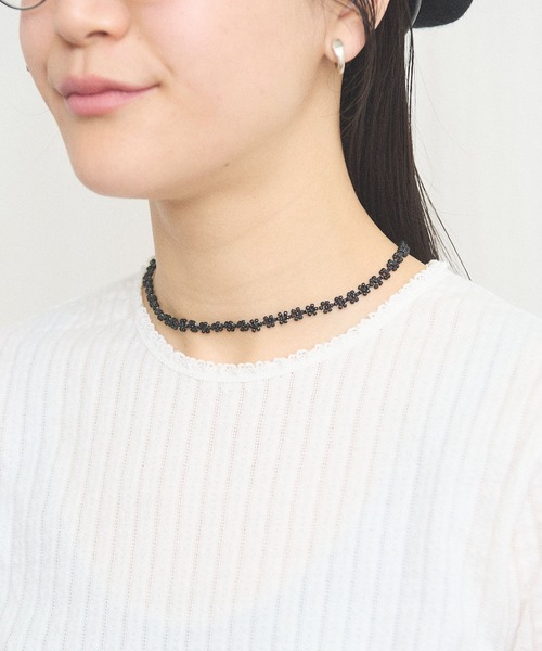 fig London(フィグロンドン)の「eyelet tereko short sleeve(Tシャツ/カットソー・レディース・ブラック/ホワイト・FREE)」の19枚目の写真