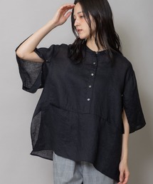 Munich（ミューニック）の「60sフレンチリネンキャンバスプルオーバーシャツ（シャツ/ブラウス）」