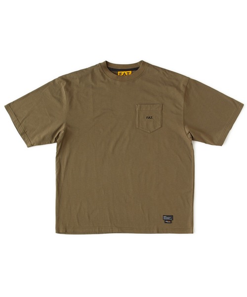 FAT(エフエイティー)の「DURANTee(Tシャツ/カットソー・メンズ・ホワイト/キャメル/オリーブ/ブラック・TITCH(M)/FAT(XL)/SKINNY(L)/JUMBO(XXL))」の1枚目の写真