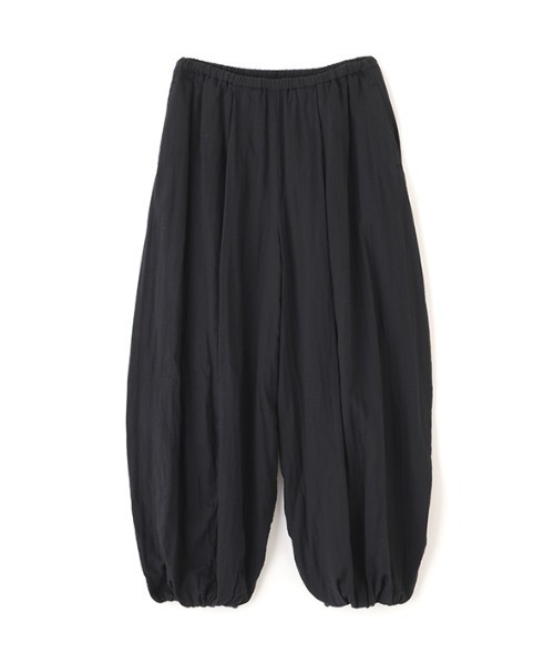 ETRE TOKYO（エトレトウキョウ）の「ダブルガーゼバレルパンツ（その他パンツ・レディース・ブラック/ホワイト・M/S）」の11枚目の写真