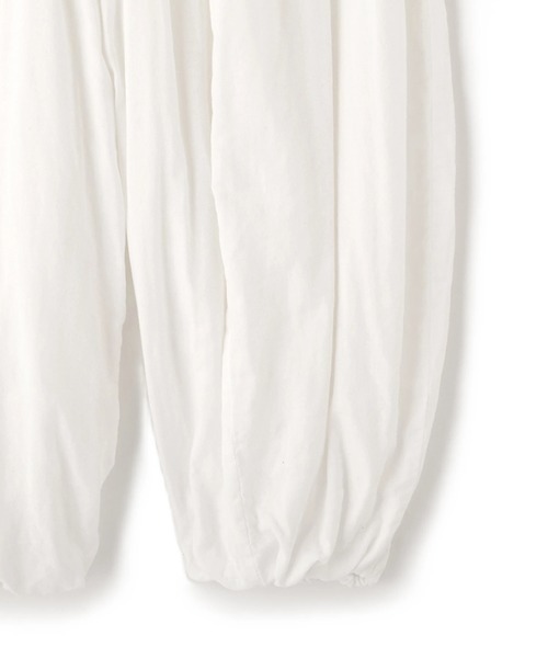 ETRE TOKYO（エトレトウキョウ）の「ダブルガーゼバレルパンツ（その他パンツ・レディース・ブラック/ホワイト・M/S）」の18枚目の写真