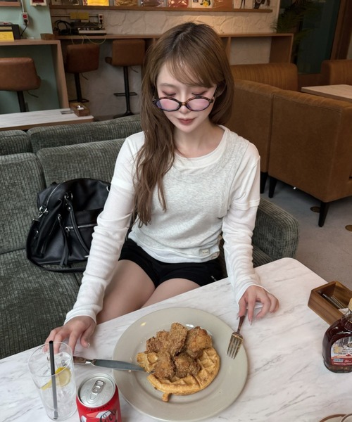 RAY CASSIN(レイカズン)の「【A4サイズ収納可能 / 大容量】ビッグショルダーバッグ(ショルダーバッグ・レディース・アイボリー/ブラック/ブラウン・FREE)」の17枚目の写真