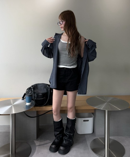 RAY CASSIN(レイカズン)の「【A4サイズ収納可能 / 大容量】ビッグショルダーバッグ(ショルダーバッグ・レディース・アイボリー/ブラック/ブラウン・FREE)」の10枚目の写真