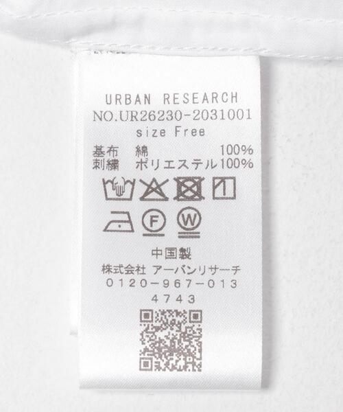 URBAN RESEARCH(アーバンリサーチ)の「カットワーク刺繍シャツ(シャツ/ブラウス・レディース・ホワイト/ブラック・FREE)」の16枚目の写真