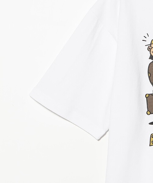 BEAMS T（ビームスティー）の「Yutaka Kobayashi / TRAVELING TEE（Tシャツ/カットソー・メンズ・ホワイト・SMALL/X-LARGE/LARGE/MEDIUM）」の4枚目の写真