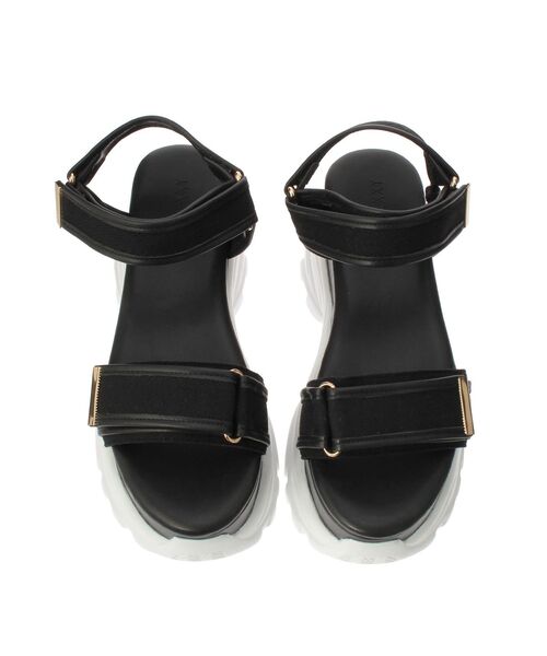 RESEXXY(リゼクシー)の「スニーカーサンダル(サンダル・レディース・ベージュ/ブラック・LARGE/MEDIUM/SMALL)」の10枚目の写真