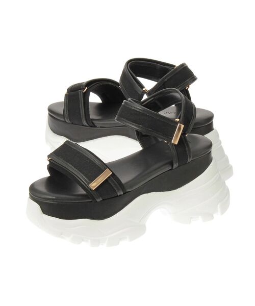 RESEXXY(リゼクシー)の「スニーカーサンダル(サンダル・レディース・ベージュ/ブラック・LARGE/MEDIUM/SMALL)」の16枚目の写真