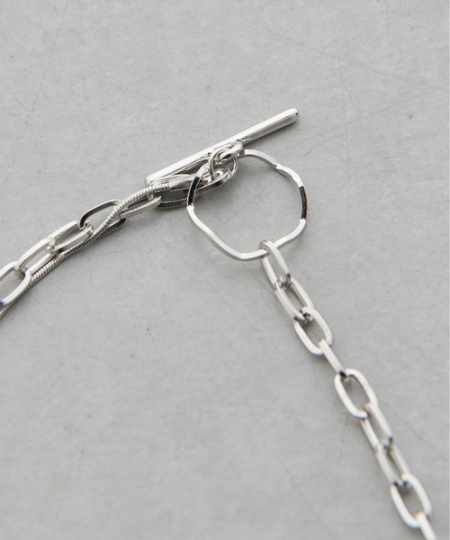 natural couture（ナチュラルクチュール）の「【LARUTA】[Web限定]マルチWAYチェーンネックレス（ネックレス・レディース・ゴールド/シルバー・FREE）」の7枚目の写真