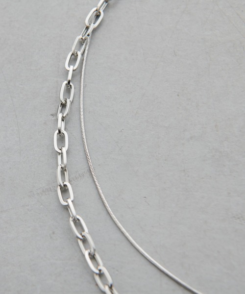 natural couture（ナチュラルクチュール）の「【LARUTA】[Web限定]マルチWAYチェーンネックレス（ネックレス・レディース・ゴールド/シルバー・FREE）」の8枚目の写真