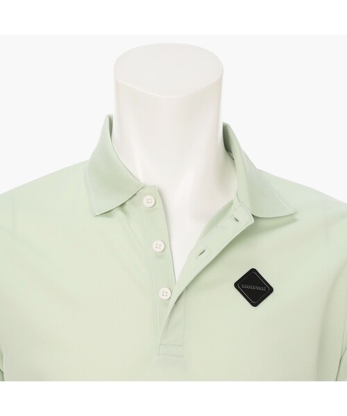 BRIEFING(ブリーフィング)の「【BRIEFING GOLF/ブリーフィングゴルフ】 MEN’S BI-COLOR POLO(ポロシャツ・メンズ・チャコール/グリーン系その他2/ブラック/ネイビー・L/M/S/XL)」の8枚目の写真