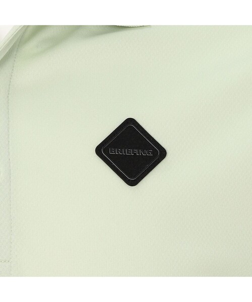 BRIEFING(ブリーフィング)の「【BRIEFING GOLF/ブリーフィングゴルフ】 MEN’S BI-COLOR POLO(ポロシャツ・メンズ・チャコール/グリーン系その他2/ブラック/ネイビー・L/M/S/XL)」の9枚目の写真