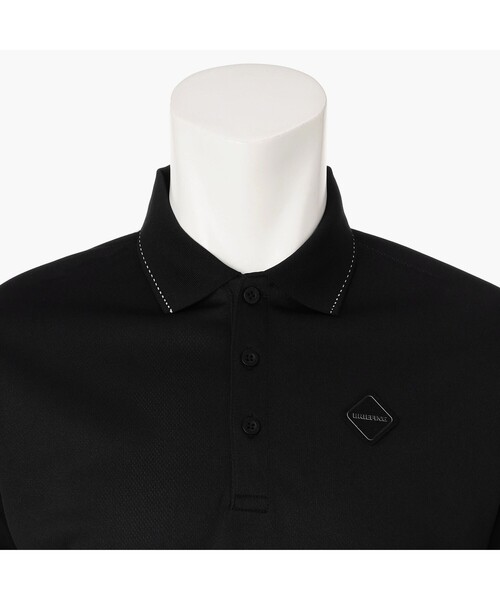 BRIEFING(ブリーフィング)の「【BRIEFING GOLF/ブリーフィングゴルフ】 MEN’S BI-COLOR POLO(ポロシャツ・メンズ・チャコール/グリーン系その他2/ブラック/ネイビー・L/M/S/XL)」の15枚目の写真