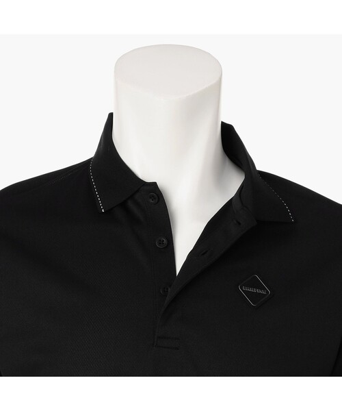 BRIEFING(ブリーフィング)の「【BRIEFING GOLF/ブリーフィングゴルフ】 MEN’S BI-COLOR POLO(ポロシャツ・メンズ・チャコール/グリーン系その他2/ブラック/ネイビー・L/M/S/XL)」の16枚目の写真