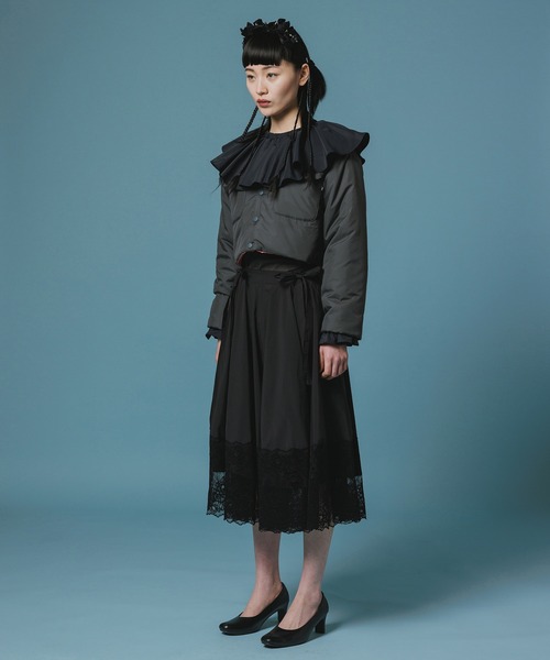 NON TOKYO（ノントーキョー）の「LACE RIBBON SHORTS（その他パンツ・レディース・ブラック/ピンク/ワインレッド・1/2）」の6枚目の写真