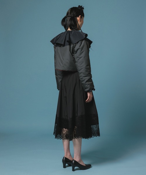 NON TOKYO（ノントーキョー）の「LACE RIBBON SHORTS（その他パンツ・レディース・ブラック/ピンク/ワインレッド・1/2）」の7枚目の写真