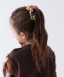 BAYFLOW（ベイフロー）の「[ワンランク上のヘアアレンジに♪]チェック柄シュシュ(KIDS)（シュシュ）」