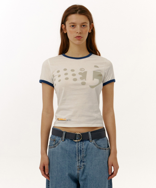 TEKET（テケット）の「Dot-Com Women Tee White（Tシャツ/カットソー・レディース・その他・SMALL/MEDIUM）」の2枚目の写真