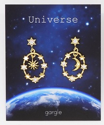gargle ガーグル:宇宙シリーズ 月と太陽 サン ムーン ピアス