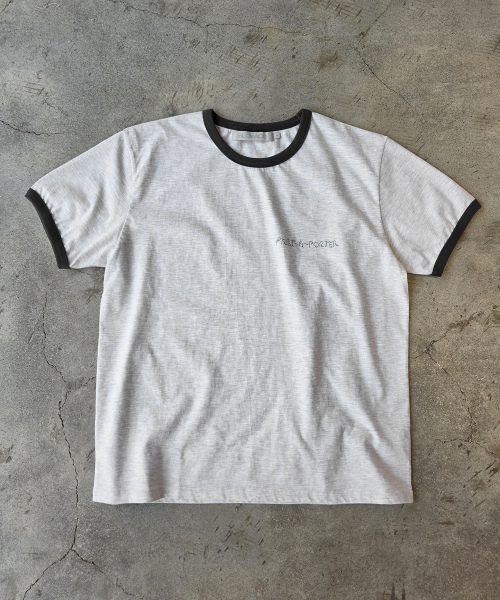 SLOWACID（スローアシッド）の「ウォッシュドノマドリングリーバンパーTシャツ[グレー/チャコール]（Tシャツ/カットソー・レディース・その他・X-SMALL/SMALL/MEDIUM/LARGE）」の3枚目の写真