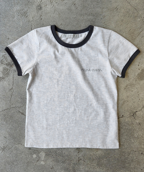 SLOWACID（スローアシッド）の「ウォッシュドノマドリングリーバンパーTシャツ[グレー/チャコール]（Tシャツ/カットソー・レディース・その他・X-SMALL/SMALL/MEDIUM/LARGE）」の6枚目の写真