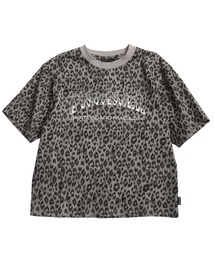 THRASHER (スラッシャー) ショート丈 Tシャツ 半袖 綿100％ レオパード柄 カモフラ柄 クルーネック カットソー TH26SU05D12 ユニセックス 迷彩 アニマル