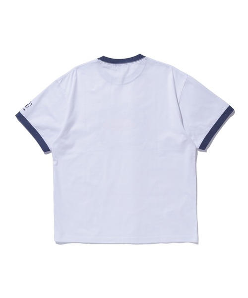 XLARGE（エクストララージ）の「XLARGE×Honda PARTS SUPPLIERS RINGER S/S TEE（Tシャツ/カットソー・メンズ・バーガンディー/ホワイト・S/XL/L/M）」の4枚目の写真