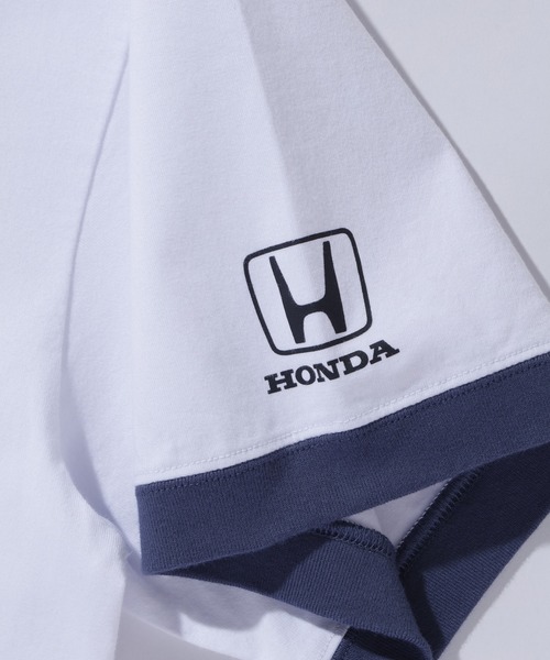 XLARGE（エクストララージ）の「XLARGE×Honda PARTS SUPPLIERS RINGER S/S TEE（Tシャツ/カットソー・メンズ・バーガンディー/ホワイト・S/XL/L/M）」の6枚目の写真