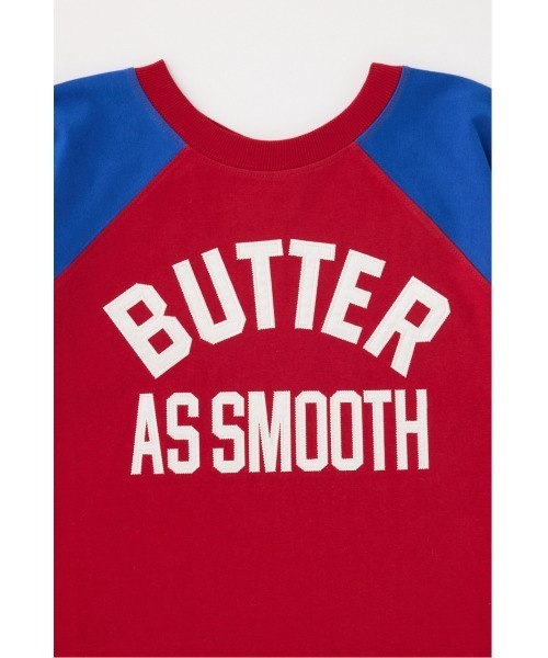 GREEN BUTTER(グリーンバター)の「Smooth Raglan Sleeve Tシャツ(Tシャツ/カットソー・レディース・ブラック/ブルー/ブラウン・MEDIUM)」の9枚目の写真