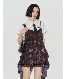 ローズモチーフミニスカパン【セットアップ対応】 春服 オケージョン
