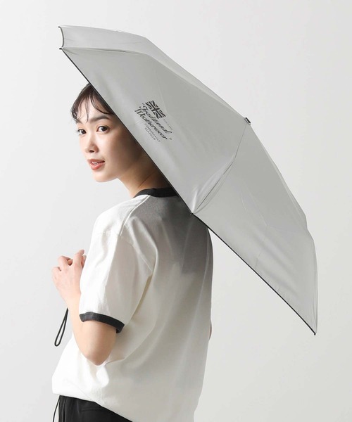 Traditional Weatherwear(トラディショナルウェザーウェア)の「TWW晴雨兼用折り畳み傘(折りたたみ傘・レディース・ゴールド/シルバー・FREE)」の2枚目の写真