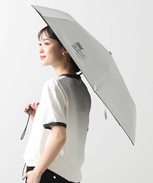 Traditional Weatherwear(トラディショナルウェザーウェア)の「TWW晴雨兼用折り畳み傘(折りたたみ傘・レディース・ゴールド/シルバー・FREE)」の3枚目の写真