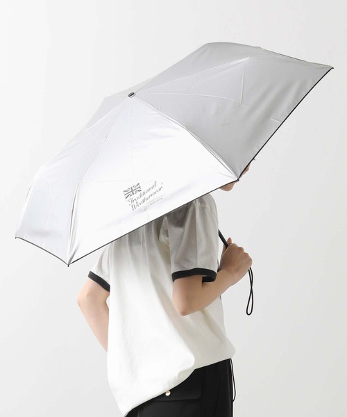 Traditional Weatherwear(トラディショナルウェザーウェア)の「TWW晴雨兼用折り畳み傘(折りたたみ傘・レディース・ゴールド/シルバー・FREE)」の4枚目の写真