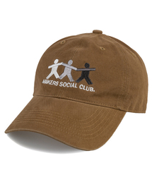 WICK（ウィック）の「MAKERS SOCIAL CLUB カチオン ボールキャップ - ベージュ（キャップ）」