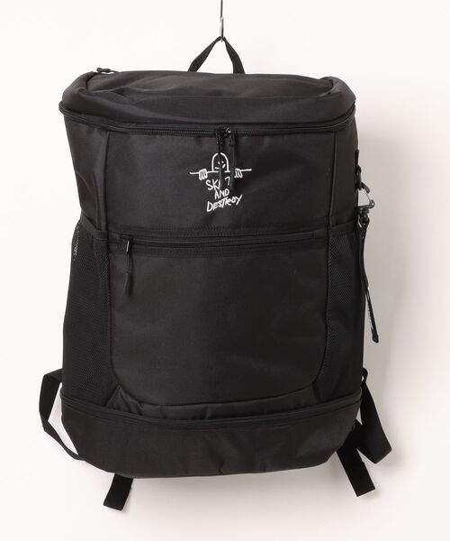 THRASHER(スラッシャー)の「THRASHER BOX SACK(バックパック/リュック・メンズ・ブラック系その他2/ブラック系その他・FREE)」の1枚目の写真
