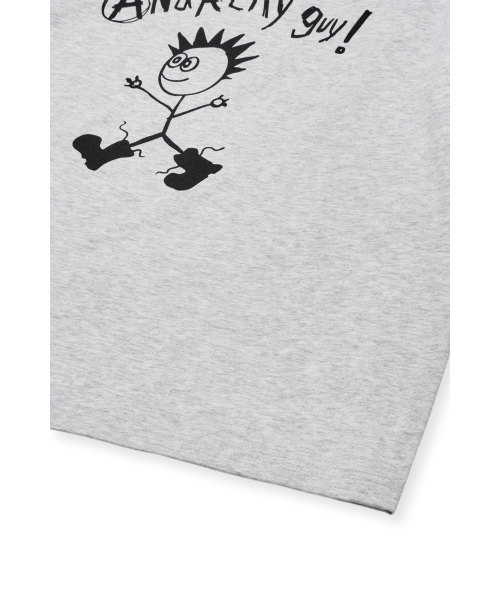 THE SCOT WRECK(ザ スコットレック)の「ANARCHY GUY(Tシャツ/カットソー・メンズ・アッシュ・SMALL/MEDIUM/LARGE/X-LARGE)」の4枚目の写真